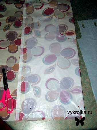 Выкройка сумки-пакета Выкройка сумки-пакета