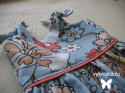 Выкройка платья для новорожденной красавицы Выкройка платья для новорожденной красавицы