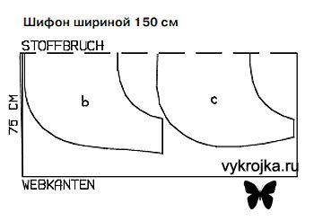 Выкройка юбки со «ступенями» Выкройка юбки со «ступенями»